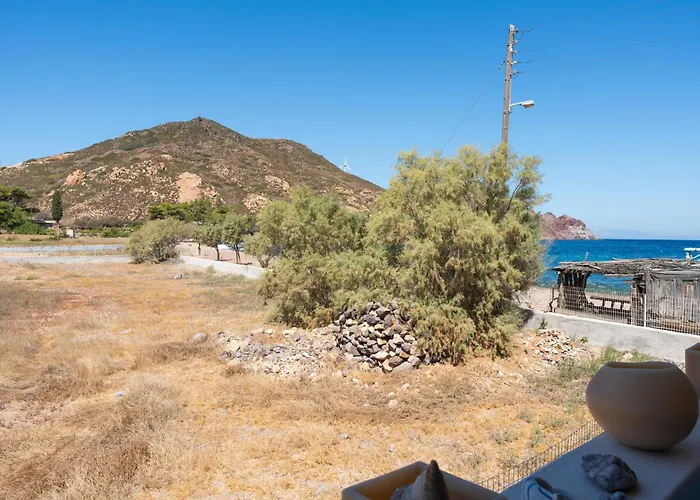 بيت للعطل Beachfront Lampis Dolphin 1 سكالا