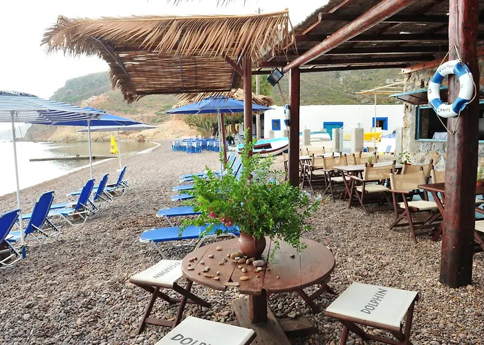 بيت للعطل Beachfront Lampis Dolphin 1 سكالا